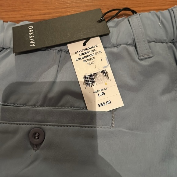 OAK & IVI   blue Shorts with Elastic Waistband - Picture 11 of 16